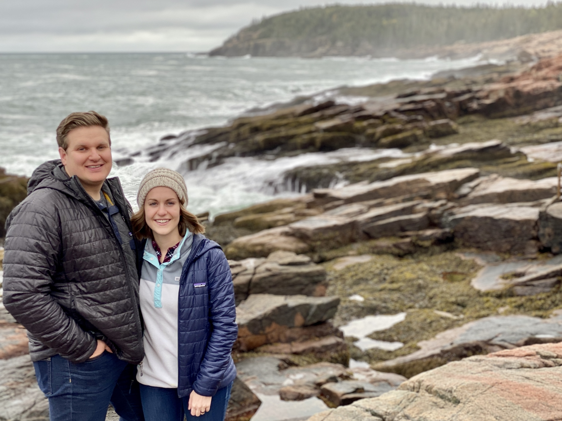 Rebecca and Derek at Acadia